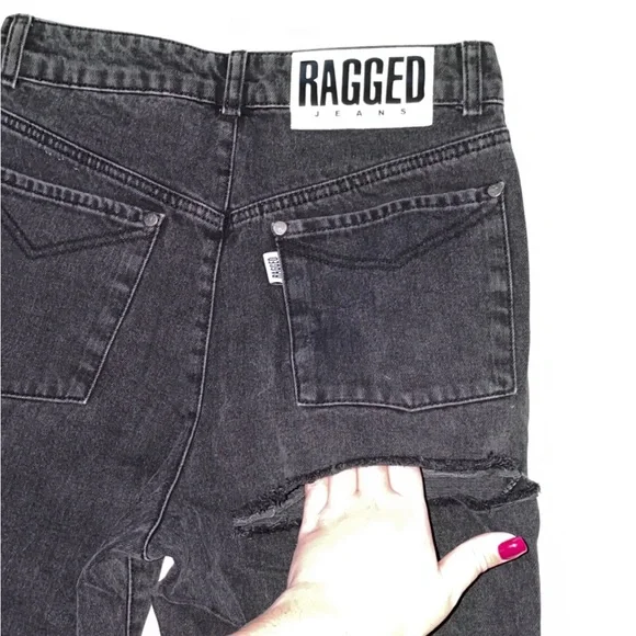NWOT The Ragged Priest Bum Rip Denim - Picture 10 of 13